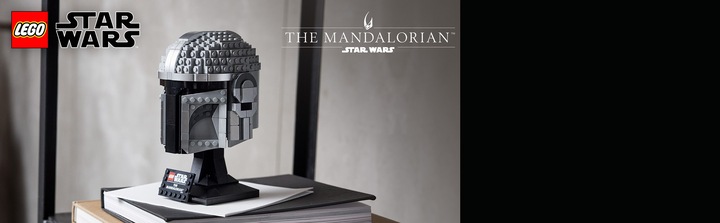 Produktbild LEGO Mandalorianer Helm (75328, LEGO Star Wars)