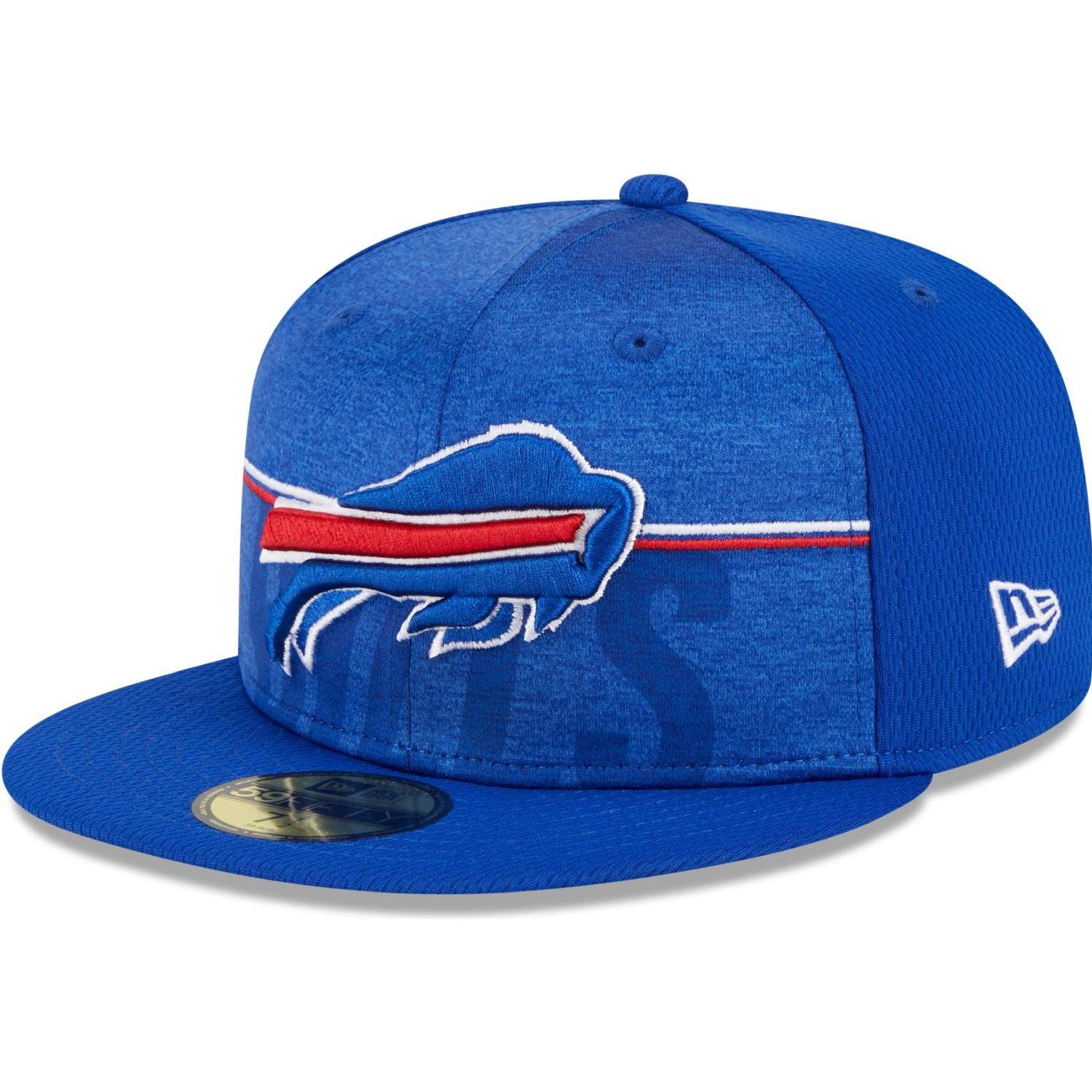 New Era, Herren, Cap, 59Fifty Cap - NFL TRAINING Buffalo Bills - 7 1/2, Mehrfarbig, (7 1/2)