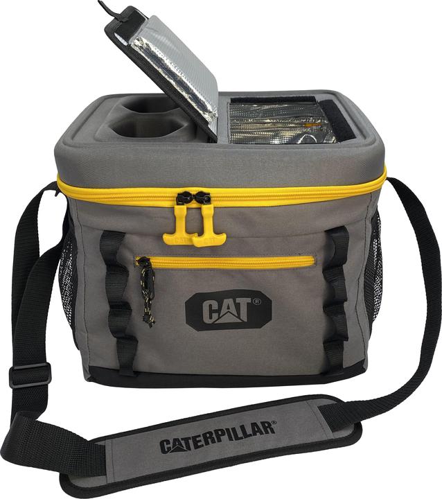 Actual product image Cat 24 can cooler bag with drinks holder, quick hatch (22.50 l)