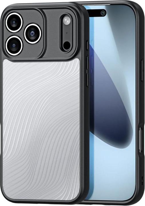 Image du produit Dux Ducis Back panel cover case AIMO MAG compatible with MagSafe for IPHONE 17 PRO black (Apple iPhone 17 Pro)