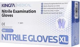 Produktbild Nitrile Gloves Violet 100Pcs Xl (XL)