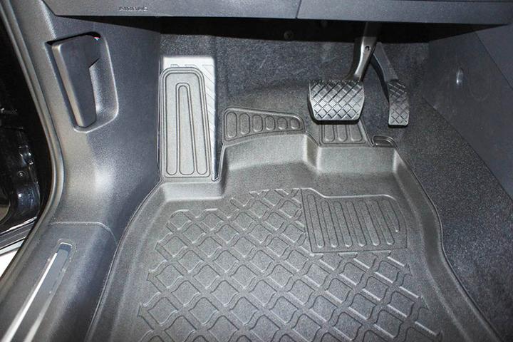 Image du produit Aristar Tapis de sol toutes saisons pour Seat Tarraco / Skoda Kodiaq / VW Tiguan Allspace à partir de 2017 (1 jeu de 4 tapis de sol)