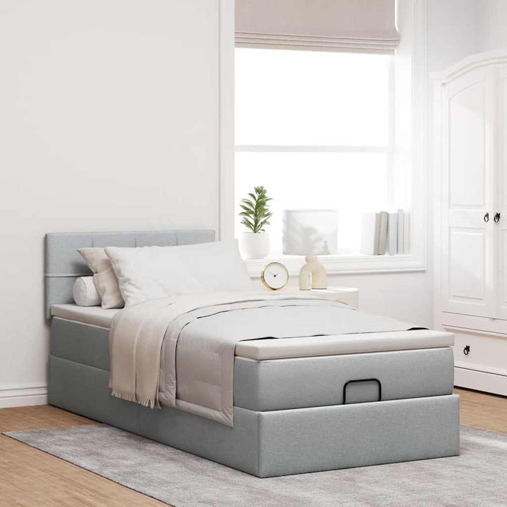 Produktbild vidaXL Ottoman-Bett (140 x 190 cm)