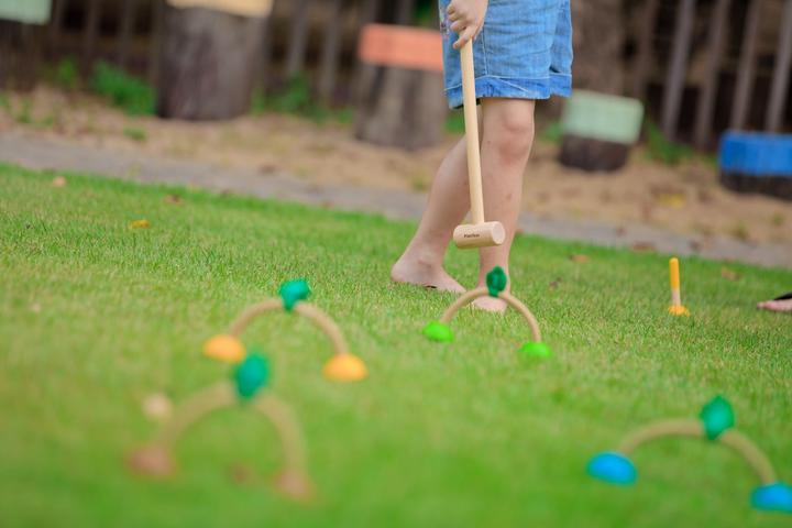 Produktbild Plantoys Krocketspiel