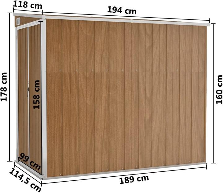 Immagine prodotto vidaXL Gartenhaus