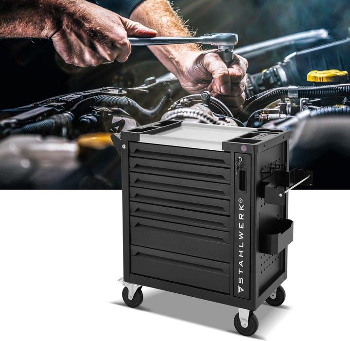 Actual product image Stahlwerk Workshop trolley PHOENIX tool trolley Assembly trolley 262 tools CrV (262 x)