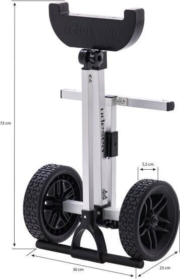 Immagine prodotto Odesea Carrello per motore fuoribordo max 15CV- 60kg