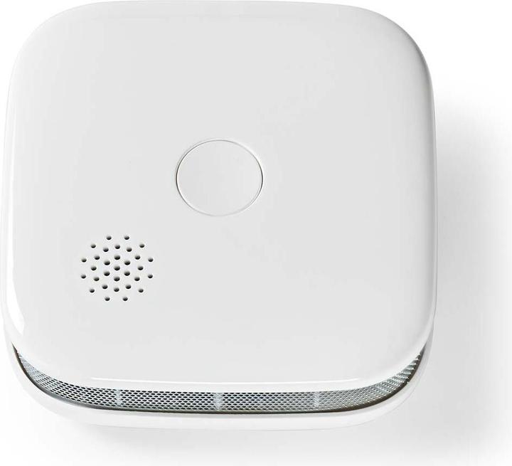 Actual product image Nedis SmartLife Smoke Detector | Wi-Fi | Battery operated | Sensor life: 10 years | EN 14604 | M