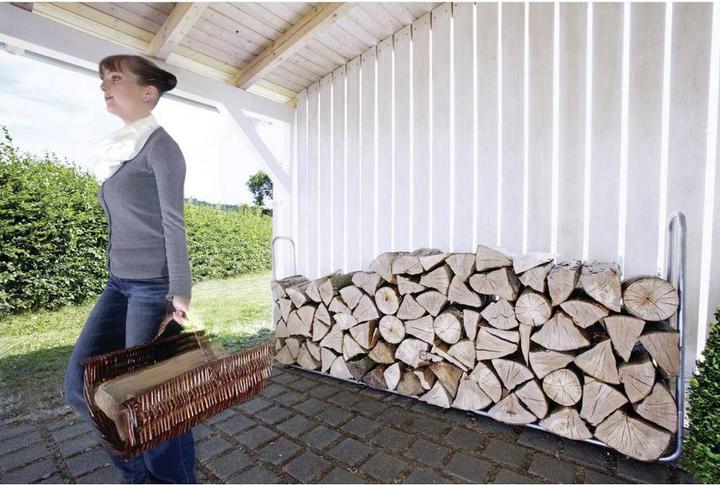 Produktbild wolfcraft wolfcraft 1 Stapelhilfe für Brennholz (234 x 31 x 104.5 cm)