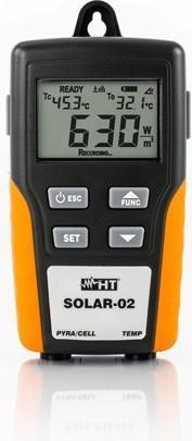 Produktbild HT Instruments Multi-Datenlogger SOLAR-02 Messgrösse Te (Hand-Multimeter)