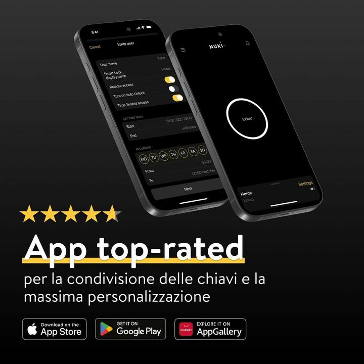 Image du produit Nuki Smart Lock ULTRA (5th Gen) Cylindre UE (Smartphone)