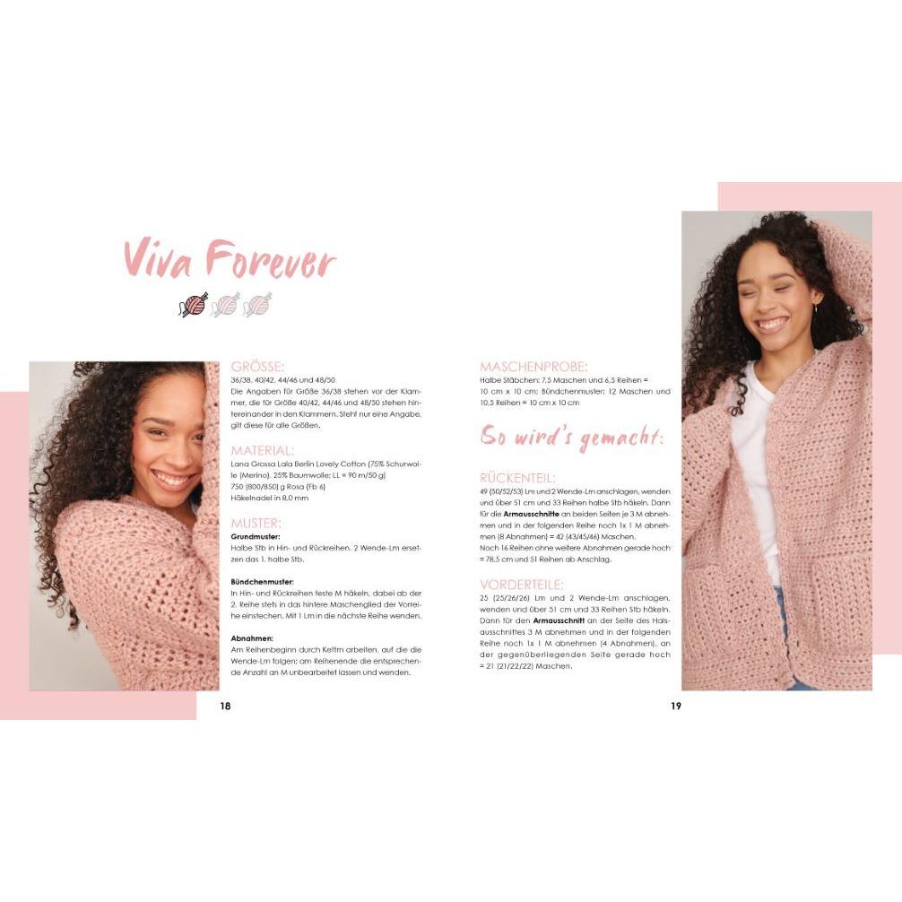 Thumbnail - Fashion Update: Jacken & Pullover häkeln, Ratgeber von Gloria Sophie Wille
