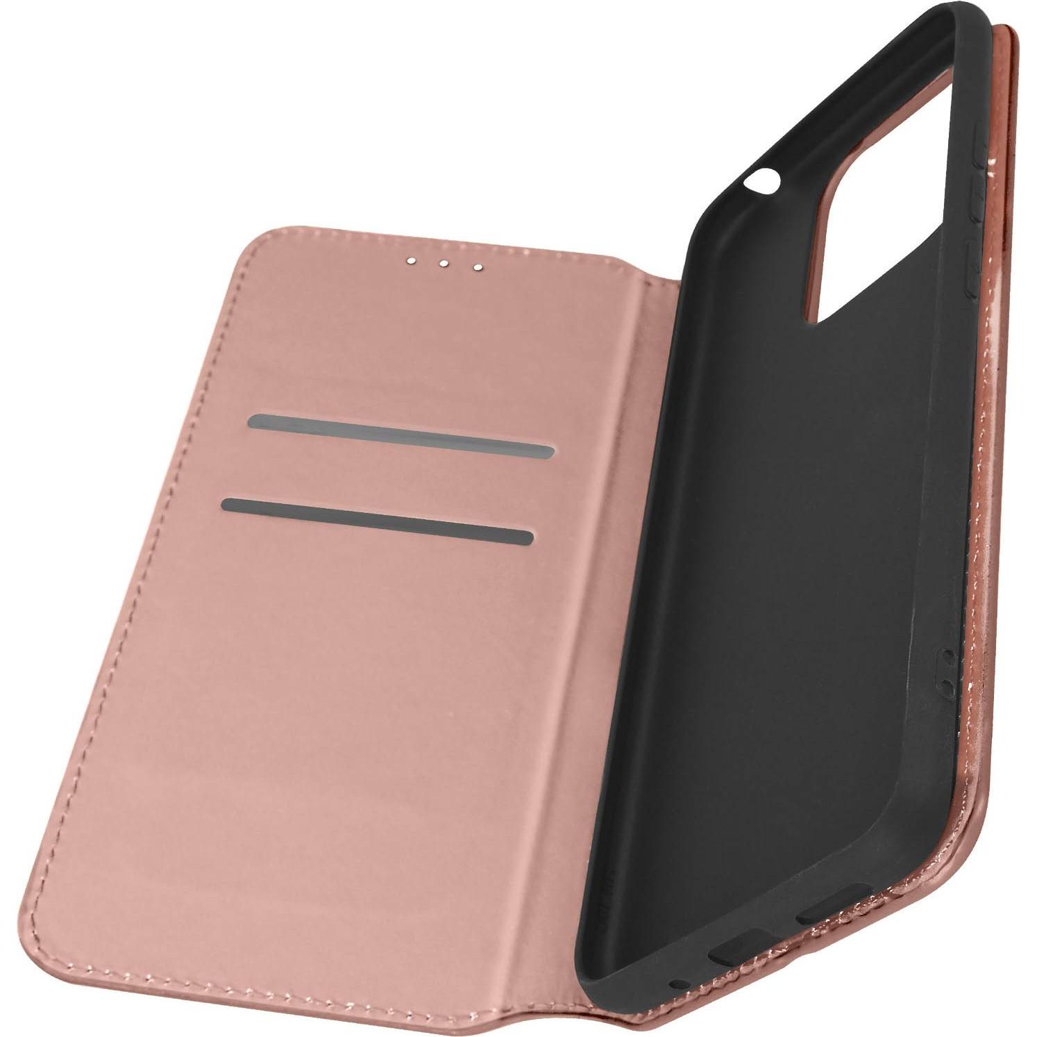 Avizar Classic Edition Klappetui Series (Xiaomi Redmi 10C), Smartphone Hülle, Rosa