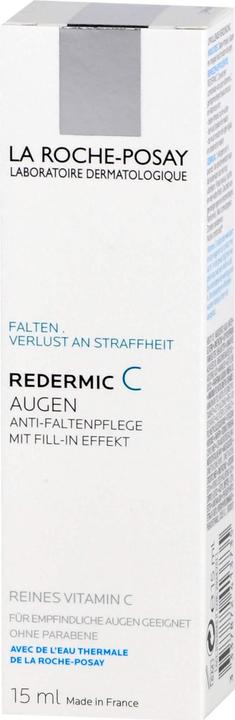 Valori nutrizionali e ingredienti La Roche Posay Cura degli occhi Redermic C (Matita per la cura degli occhi, Giorno, 15 ml)