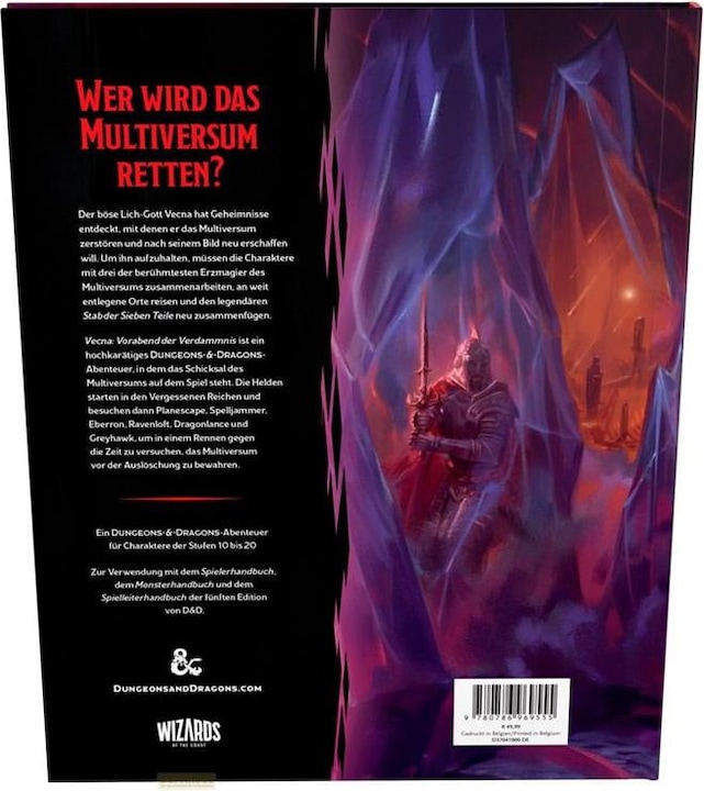 Produktbild Wizards of the Coast Dungeons & Dragons - - Deutsch (Deutsch)