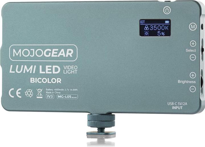 Productafbeelding Mojogear Lumi LED Video Light (Medium) 12W - Bicolor (MG-L05) (Videolicht)