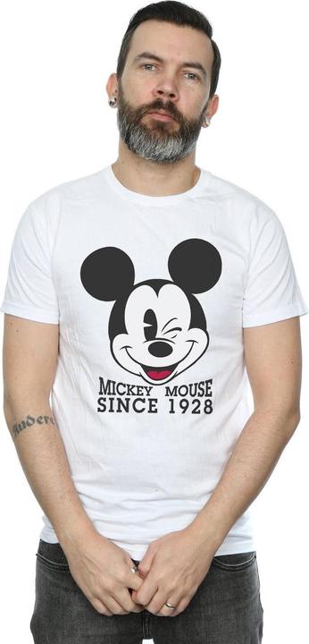 Immagine prodotto Disney Mickey Mouse Since 1928 Maglietta Uomo (L)