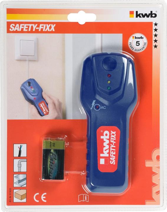 Actual product image kwb Leitungssucher Safety-Fixx
