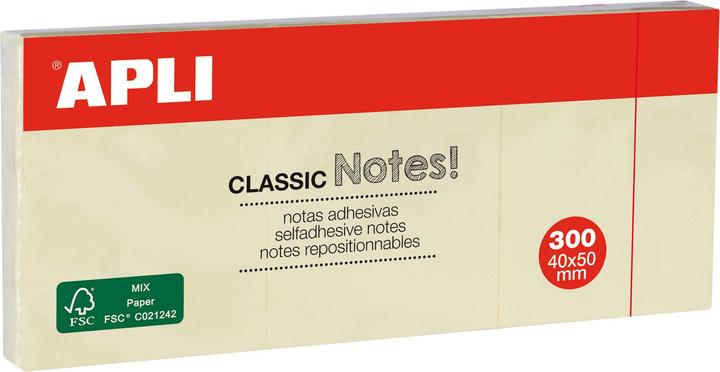 Apli notes standard (40 x 50 mm)