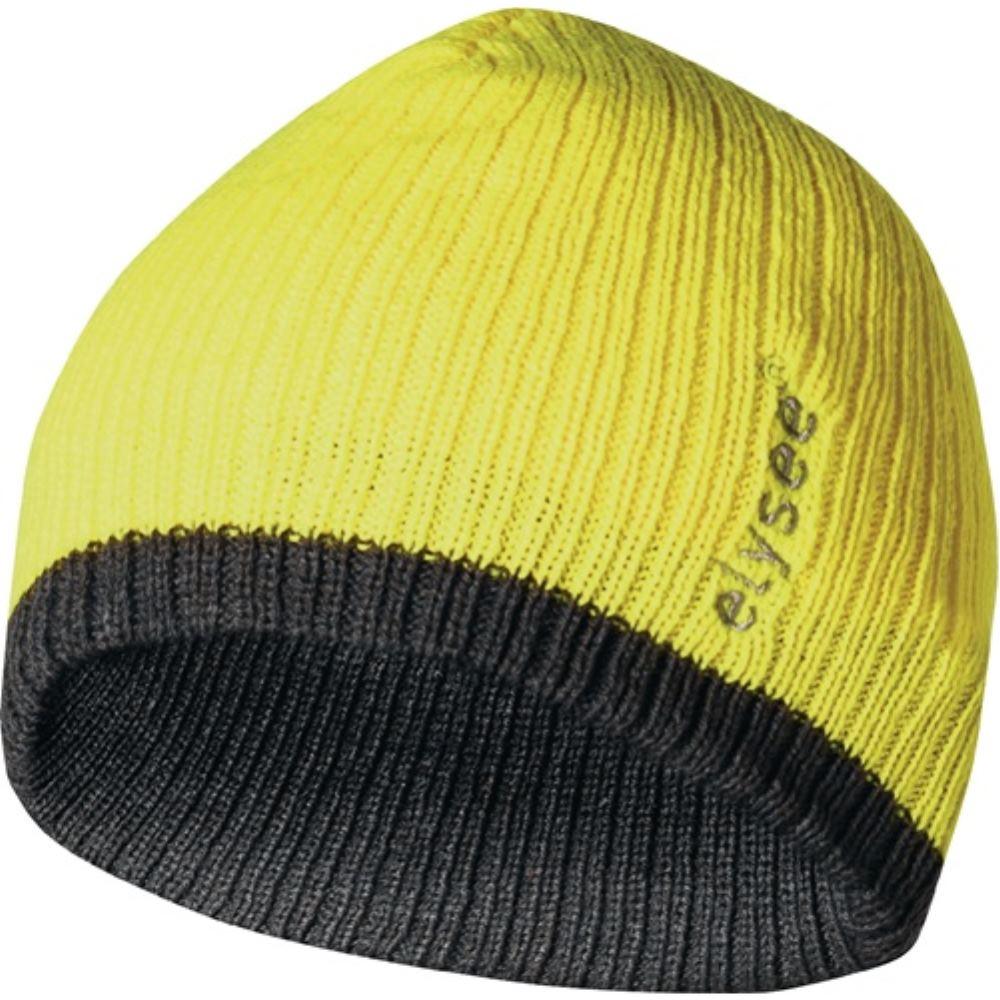 Elysee, Herren, Mütze, Strickmütze Marius universal gelb/grau, Gelb, Grau