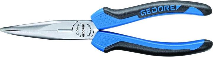 Gedore ABJC Flat nose pliers 2K handle (160 mm)