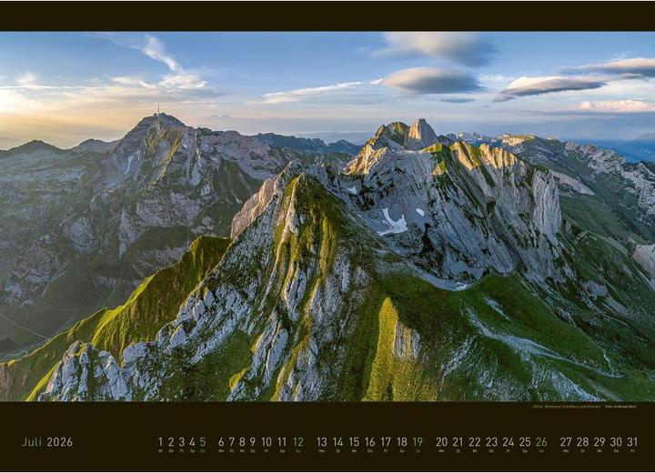 Immagine prodotto APPENZELL Bildkalender 2026 858829030 land DE 70x50cm (Copertina rigida, Tedesco)