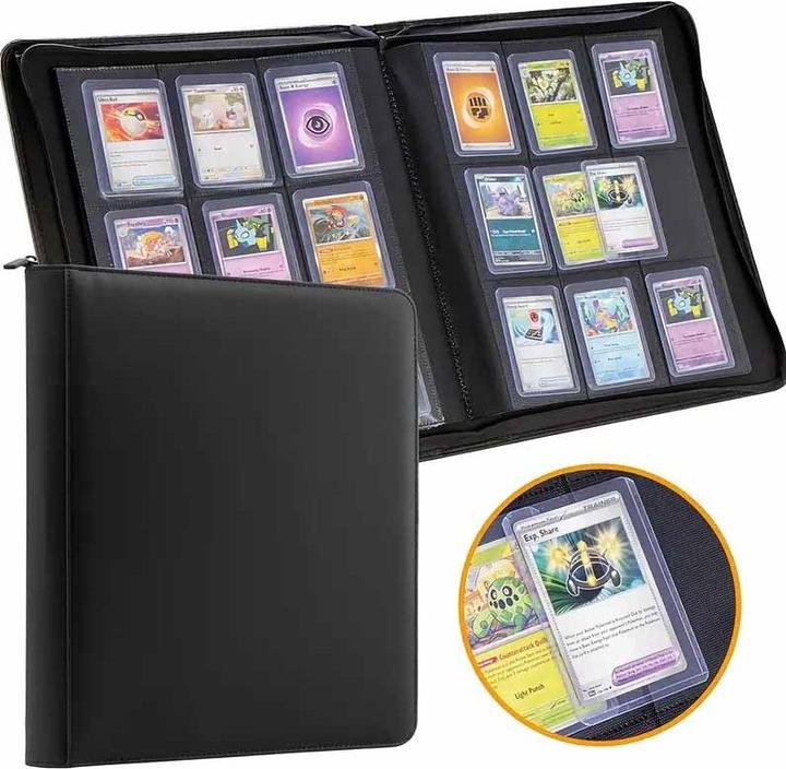 BCW Toploader Binder Order Schwarz