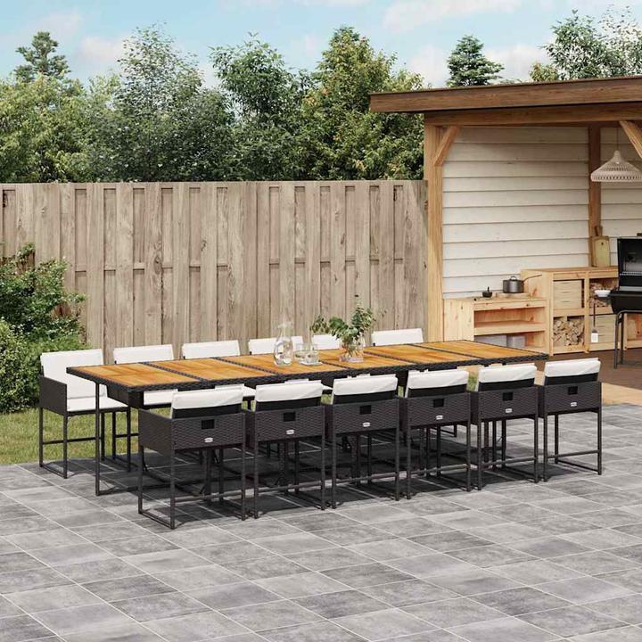 Produktbild vidaXL Garten Essgruppe (330 x 106 x 73 cm)