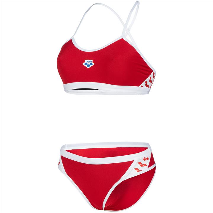 Actual product image Arena W Icons Bikini Cross Back Solid (38)