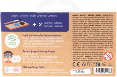 Nährwerte und Zutaten Namaki Schminke - Ritter & Superheld - 3 Farben Ritter & Superheld