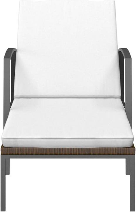 Produktbild vidaXL Sonnenliege mit Tisch (195 cm)