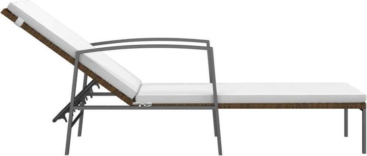 Produktbild vidaXL Sonnenliege mit Tisch (195 cm)