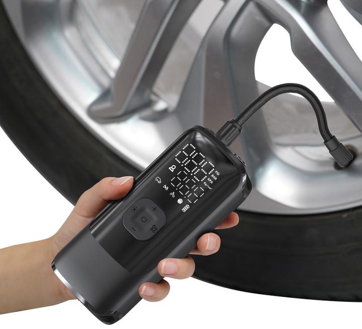 Produktbild Energizer Power Bank 4000mah Usbc Con Air Compressor LED Display (2000 mAh, 7.40 Wh)