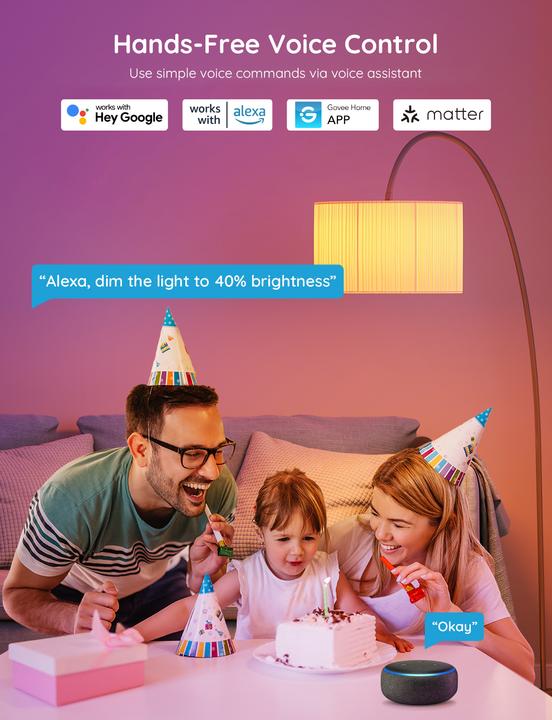 Actual product image Govee Smart light source (E27, 800 lm, 1x)