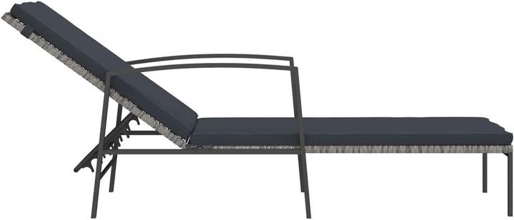 Actual product image vidaXL Sonnenliege mit Tisch (195 cm)