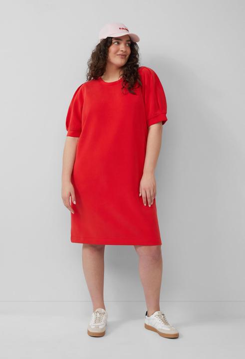 Actual product image S.Oliver Kleid Kurzes Scuba-Kleid mit Puffärmeln (50)