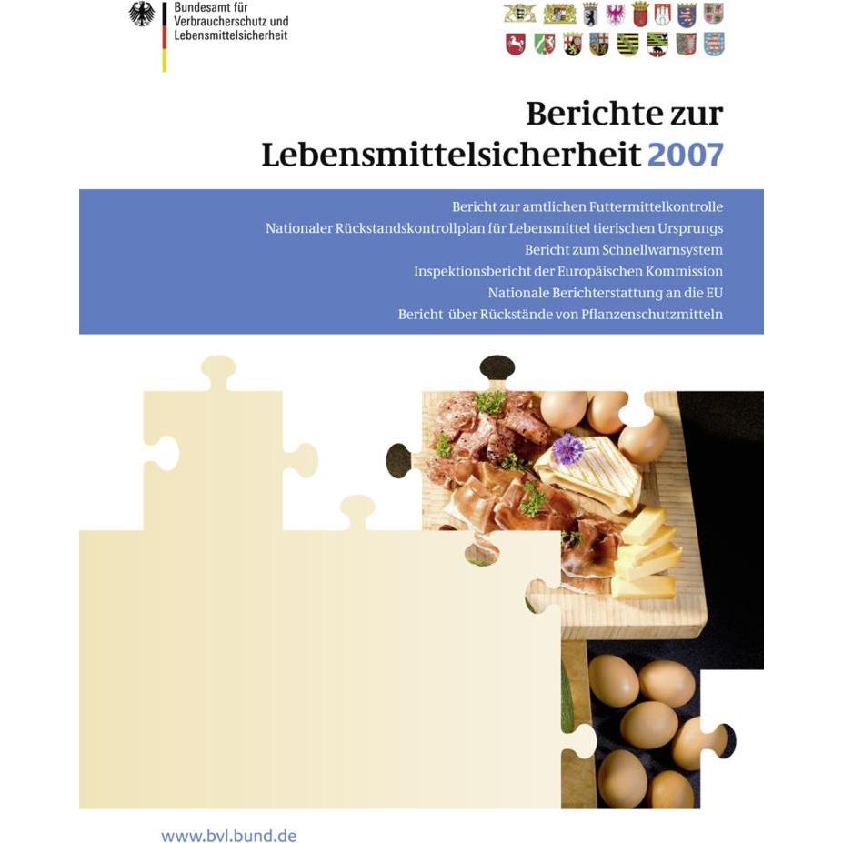 Berichte zur Lebensmittelsicherheit 2007, Fachbücher von Peter Brandt