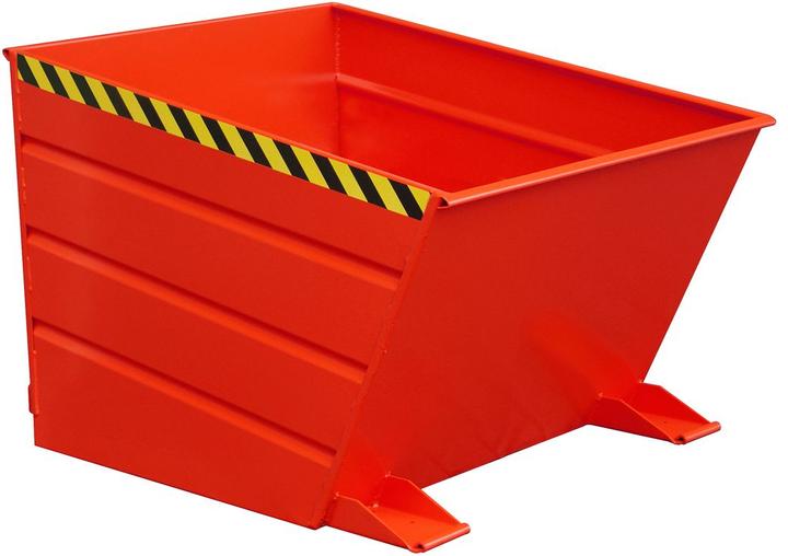 Actual product image eurokraft pro Tipping container, with low pouring edge (650 l)