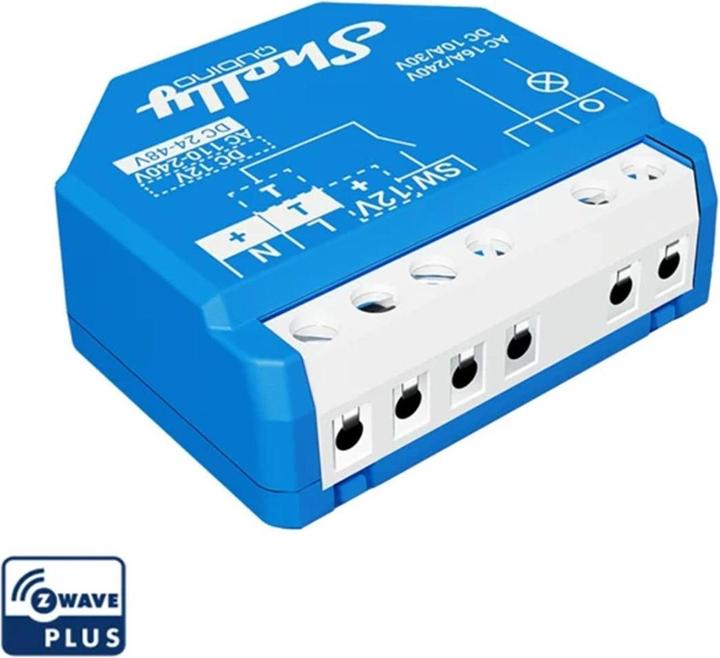 Actual product image Shelly ALREZWE W 1 - Qubino Wave 1 Relay 16A (Switch actuator)