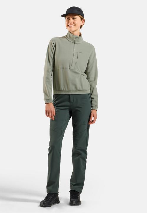 Actual product image Odlo Women's Mid Layer 1/2 Zip Classic (M)