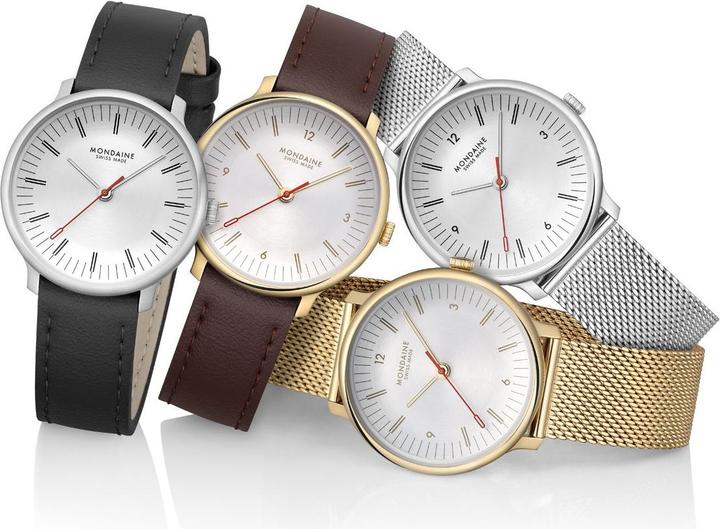 Produktbild Mondaine MLE.33110.LBV Doppio (Analoguhr, Swiss Made, 33 mm)