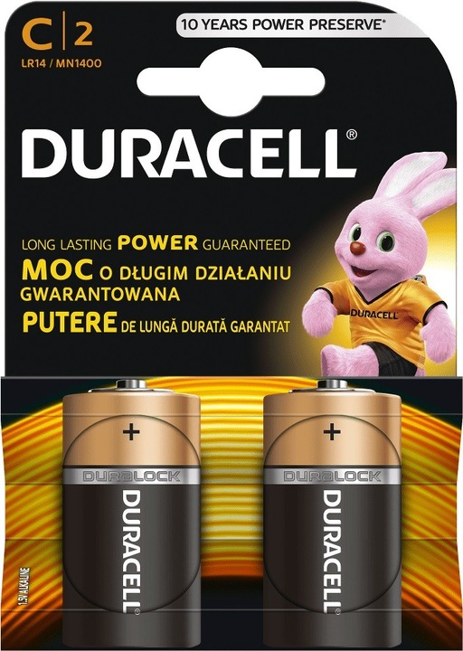 Duracell 2 LR14 C (2 pcs, C)