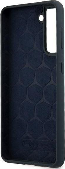 Image du produit Mercedes MEHCS21MSILNA S21 + G996 blue / blue hard case, silicone line (Samsung Galaxy S21+)