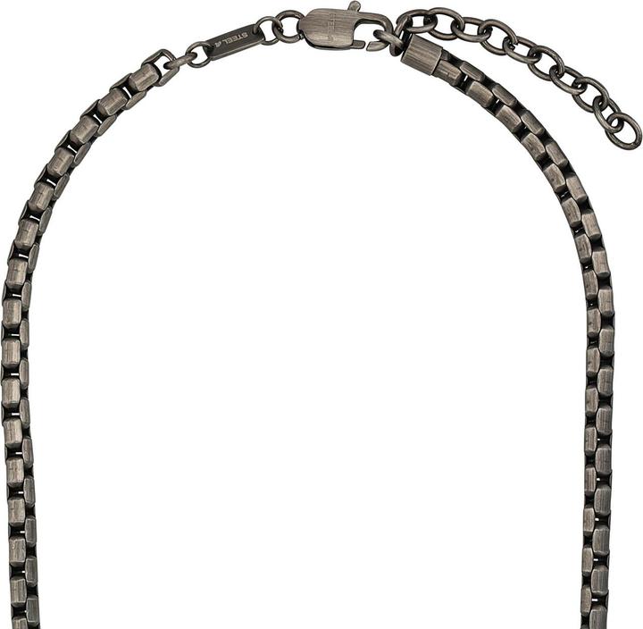 Actual product image S.Oliver Halsketten für Herren, Edelstahl (Stainless steel, 5 cm)