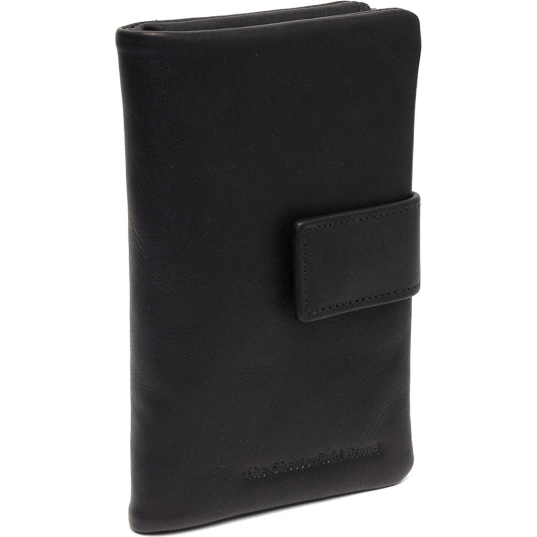 The Chesterfield Brand, Herren, Portemonnaie, Landau Geldbörse RFID Schutz Leder 9.5 cm, Schwarz