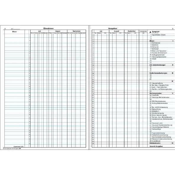 Thumbnail - Rnk, Formular, Hausbuch Reimers (6 x)