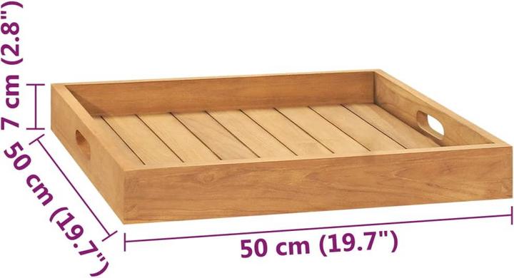 Actual product image vidaXL Serviertablett