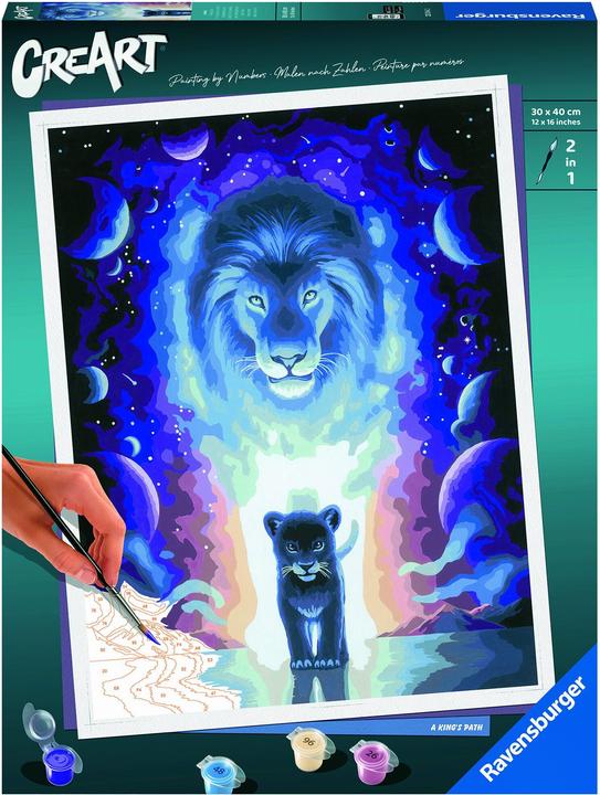 Actual product image Ravensburger CreArt A King's Path
