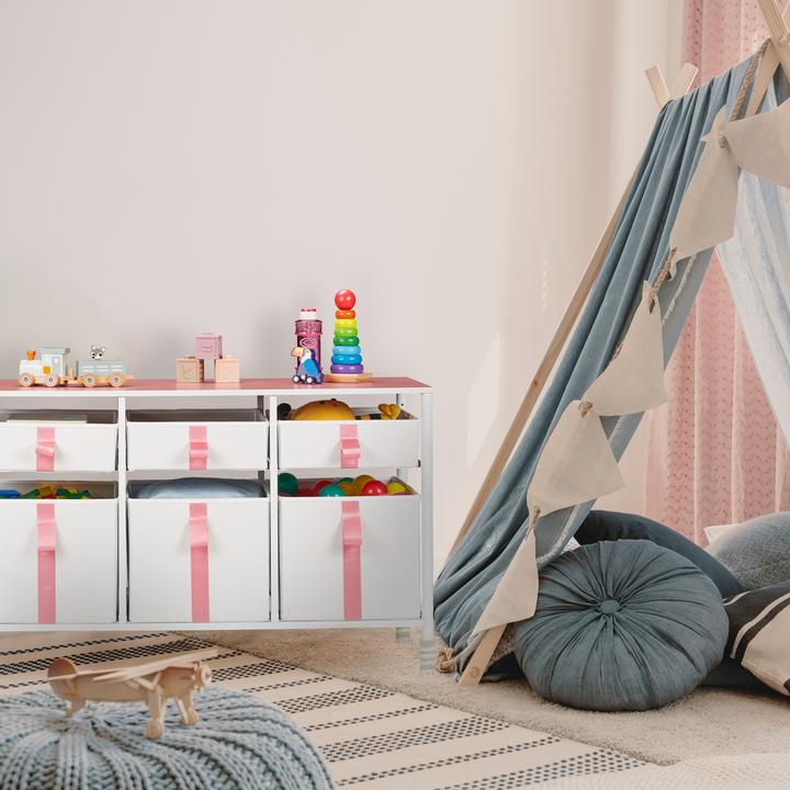 Image du produit Relaxdays Meuble rangement enfants
