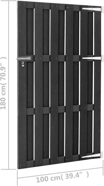 Produktbild vidaXL Gartentor